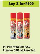 Mr.Min Multi Surface Cleaner Assorted-For Any 3 x 300ml
