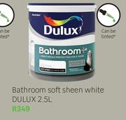 Dulux Bathroom Soft Sheen (White)-2.5Ltr