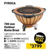 Pyroca 7000mm Outdoor Boma Braai 464231