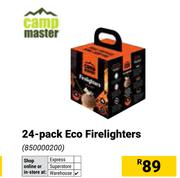 Camp Master 24-Pack Eco Firelighters 850000200