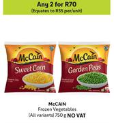 Mc Cain Frozen Vegetables (All Variants)-For 2 x 750g