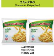 Harvestime Frozen Chips-For 2 x 2Kg 