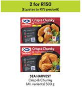 Sea Harvest Crisp & Chunky (All Variants)-For 2 x 500g