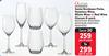 Ocean Sante Bordeaux Flute, Stemless Wine, White Wine Or Red Wine Glsses 6 Pack-Per 6 Pack