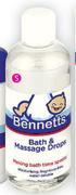 Bennets Baby Bath & Massage Drops-200ml Each