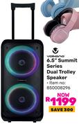 Volkano 6.5" Summit Series Dual Trolley Speaker