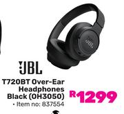 JBL T720BT Over Ear Headphones Black OH3050