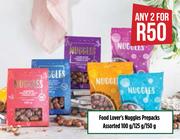 Food Lover's Nuggles Prepacks Assorted-For 2 x 100g/125g/150g