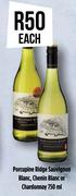 Porcupine Ridge Sauvignon Blanc, Chenin Blanc Or Chardonnay-750ml Each