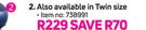 Campmaster Flocked Twin Size Airbed