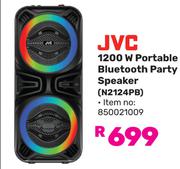 JVC 1200W Portable Bluetooth Party Speaker N2124PB
