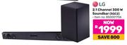 LG 2.1 Channel 300W Soundbar SQC2