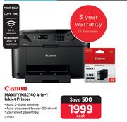 Canon Maxify MB2140 4 In 1 Inkjet Printer