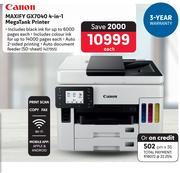 Canon Maxify GX7040 4 In 1 Mega Tank Printer