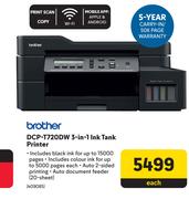 Brother DCP-T720DW 3 In 1 Ink Tank Printer