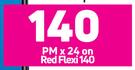 Tecno Pop 7 Smartphone-On Red Flexi 140