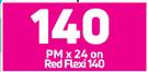  Samsung Galaxy A03 Core Smartphone-On Red Flexi 140