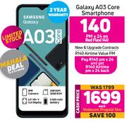  Samsung Galaxy A03 Core Smartphone-Each