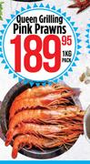 Nagiah's Queen Grilling Pink Prawns-1Kg Per Pack