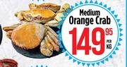 Nagiah's Medium Orange Crab-Per Kg