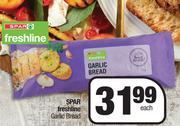 Spar Freshline Garlic Bread-Each