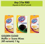Golden Cloud Muffin Or Scone Mixes (All Variants)-For 3 x 1Kg