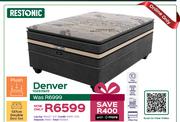 Restonic Denver 137cm Double Bed Set