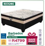 Restonic Barbados 137cm Double Bed Set