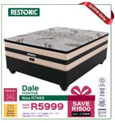 Restonic Dale 152cm Queen Bed Set