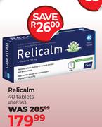 Relicalm 40 Tablets