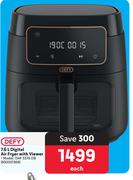 Defy 7.6L Digital Air Fryer With Viewer DAF 3376 DB-Each