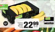Freshline Banana Mini Box-1.2Kg Per Box