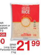 Spar Long Garin Parboiled Rice-2Kg