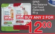 Spar Pro Balance Cat Food (Selected)-2X85g