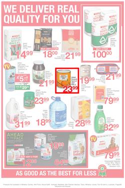 SUPER SPAR Eastern Cape : Value We're Proud To Put Our Name On (22 Oct - 3 Nov 2019). Only Available at Selected Stores in the Eastern Cape. Excluding Mthatha, page 5