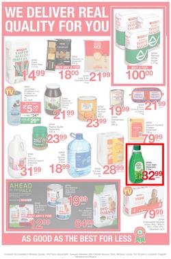 SUPER SPAR Eastern Cape : Value We're Proud To Put Our Name On (22 Oct - 3 Nov 2019). Only Available at Selected Stores in the Eastern Cape. Excluding Mthatha, page 5