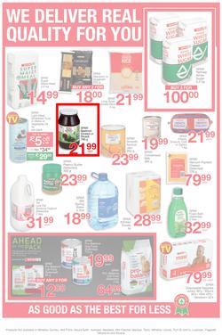 SUPER SPAR Eastern Cape : Value We're Proud To Put Our Name On (22 Oct - 3 Nov 2019). Only Available at Selected Stores in the Eastern Cape. Excluding Mthatha, page 5