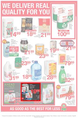 SUPER SPAR Eastern Cape : Value We're Proud To Put Our Name On (22 Oct - 3 Nov 2019). Only Available at Selected Stores in the Eastern Cape. Excluding Mthatha, page 5