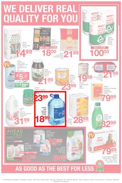 SUPER SPAR Eastern Cape : Value We're Proud To Put Our Name On (22 Oct - 3 Nov 2019). Only Available at Selected Stores in the Eastern Cape. Excluding Mthatha, page 5