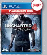 Uncharted A Thief's End 4 Game For PS4