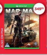 Mad Man Game For Xbox One-Each