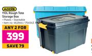 Addis 110L Rough Tote Storage Box-For Any 2