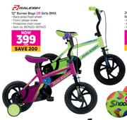 Raleigh 12" Burner Boys Or Girls BMX-Each