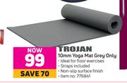 Trojan 10mm Yoga Mat (Grey Only)