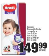 Huggies Disposable Pants Jumbo Pack-Per Pack