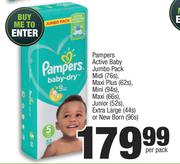 Pampers Active Baby Jumbo Pack-Per Pack