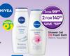 Nivea Shower Gel Or Foam Bath Assorted-750ml