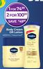Vasline Body Cream Or Lotion Assorted-400ml