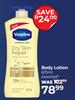 Vasline Body Lotion Assorted-625ml