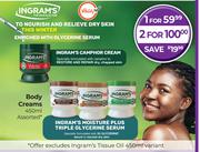Ingram's Body Creams Assorted-For 2 x 450ml